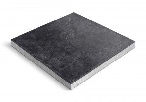 CeraDeco 60x60x4cm Materie Nero A. van Elk BV